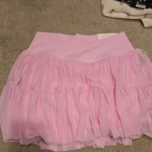 Blogilates Elegant Pink Tulle Skirt